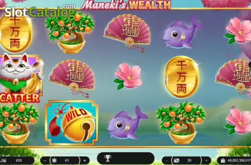 Οθόνη2. Maneki's Wealth Κουλοχέρης