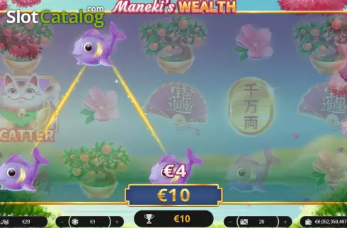 Οθόνη3. Maneki's Wealth Κουλοχέρης