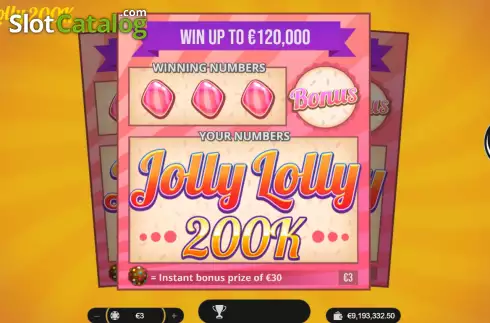 Οθόνη2. Jolly Lolly 200k Κουλοχέρης
