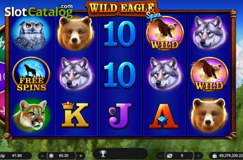 Οθόνη2. Wild Eagle Spins Κουλοχέρης