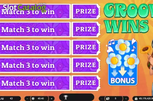 Οθόνη2. Groovy Wins Κουλοχέρης