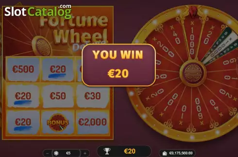 Οθόνη3. Fortune Wheel Deluxe Κουλοχέρης