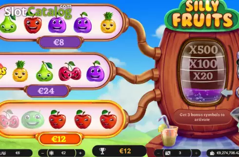 Οθόνη3. Silly Fruits Κουλοχέρης