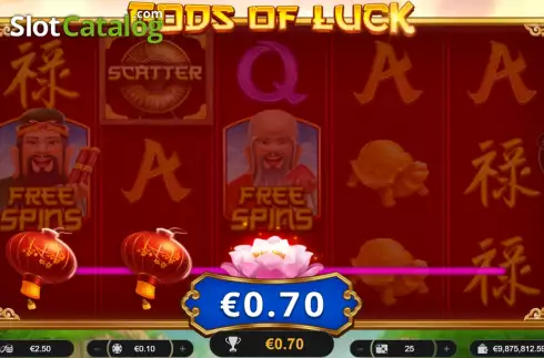 Οθόνη3. Gods of Luck Κουλοχέρης