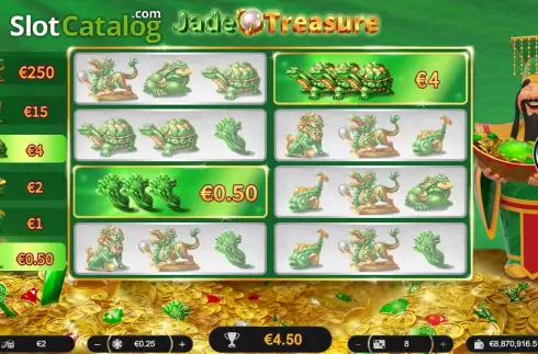 Οθόνη3. Jade Treasure Scratch Κουλοχέρης