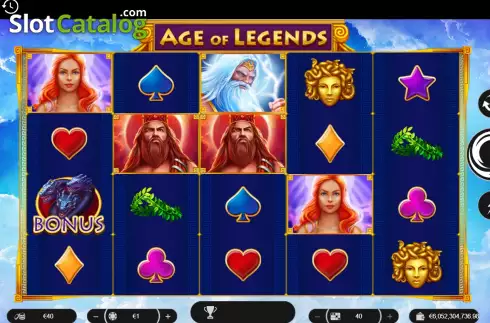 Οθόνη2. Age of Legends Κουλοχέρης