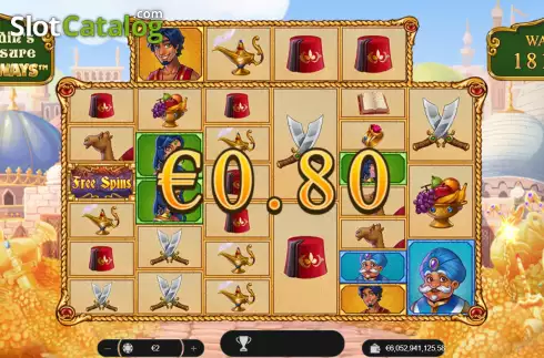 Οθόνη3. Aladdin Megaways Κουλοχέρης