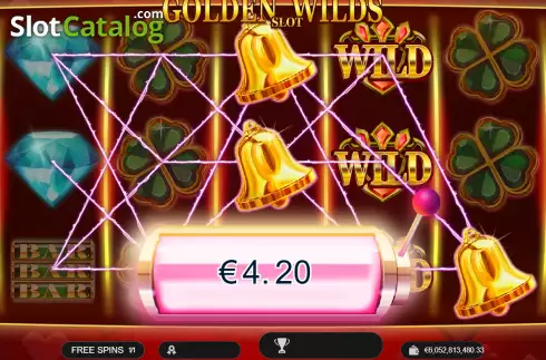 Οθόνη3. Golden Wilds Κουλοχέρης