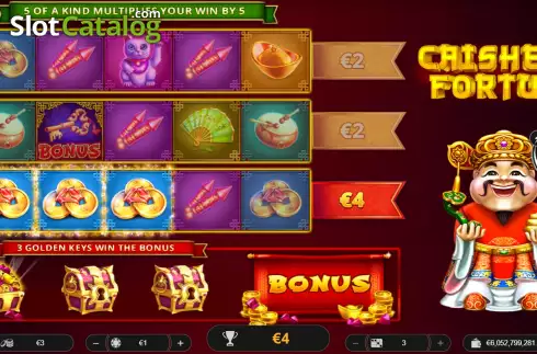 Οθόνη3. Caishen’s Fortune (Spinoro) Κουλοχέρης