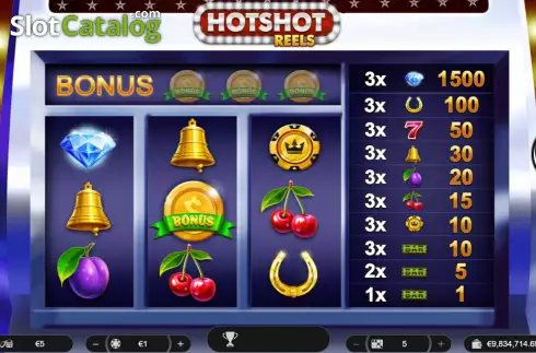 Οθόνη2. HotShot Reels Κουλοχέρης