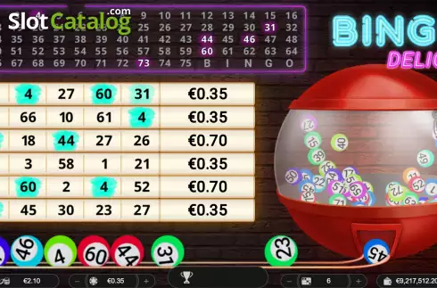 Οθόνη2. Delight Bingo Κουλοχέρης