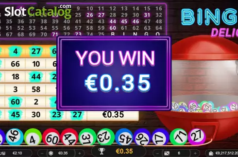 Οθόνη3. Delight Bingo Κουλοχέρης