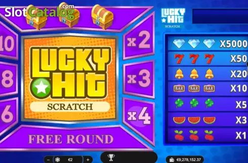 Οθόνη2. Lucky Hit Κουλοχέρης