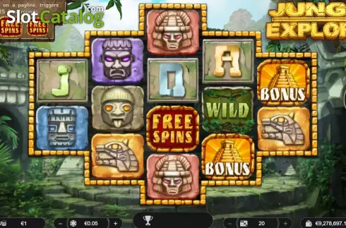 Οθόνη2. Jungle Explorer (Spinoro) Κουλοχέρης