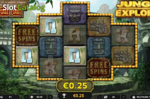 Οθόνη3. Jungle Explorer (Spinoro) Κουλοχέρης