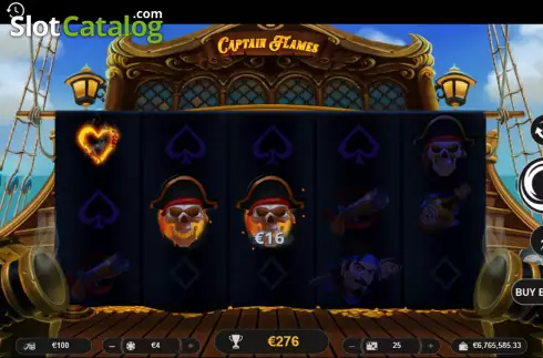 Οθόνη3. Captain Flames Κουλοχέρης 