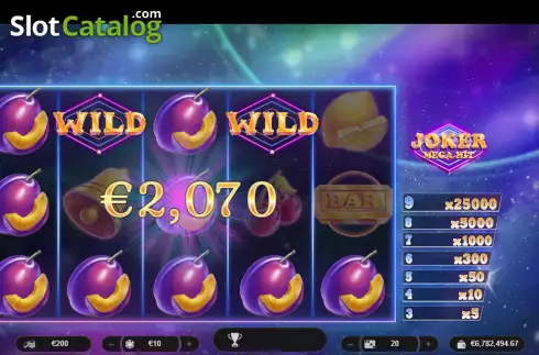Οθόνη3. Joker Mega Hit Κουλοχέρης 
