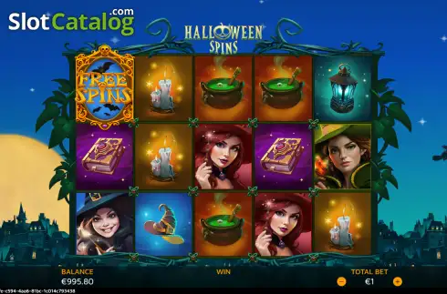 Οθόνη2. Halloween Spins Κουλοχέρης