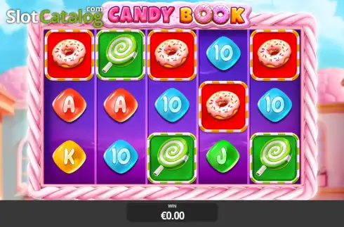 Οθόνη2. Candy Book Κουλοχέρης
