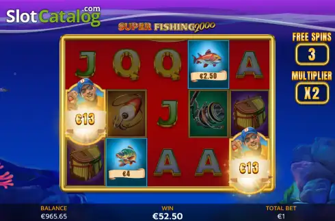 Οθόνη3. Super Fishing 2000 Κουλοχέρης