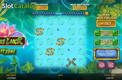 Οθόνη2. Lotus Luck Safe Zone Κουλοχέρης 