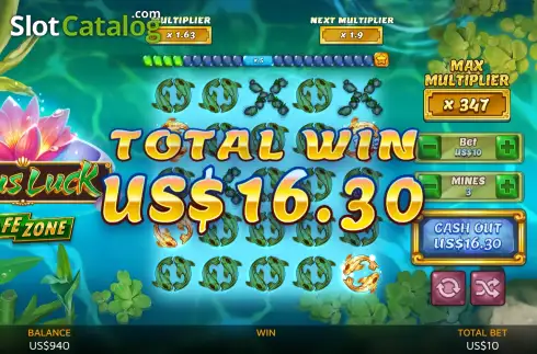 Οθόνη3. Lotus Luck Safe Zone Κουλοχέρης 