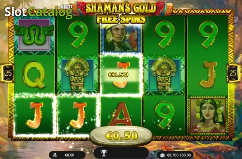 Οθόνη3. Shaman's Gold Κουλοχέρης
