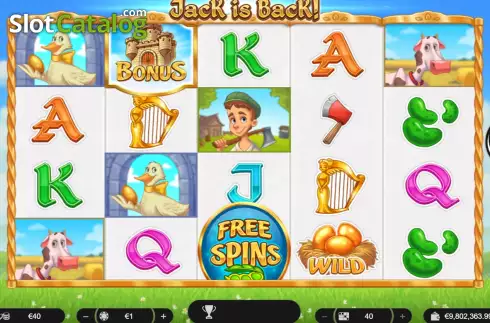 Οθόνη2. Jack is Back Κουλοχέρης