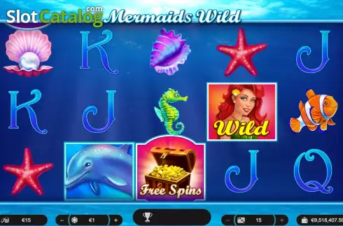 Οθόνη2. Mermaid's Wild Κουλοχέρης 