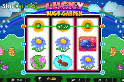 Οθόνη3. Lucky Bugs Garden Κουλοχέρης 