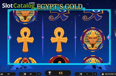Οθόνη3. Egypt's Gold Κουλοχέρης