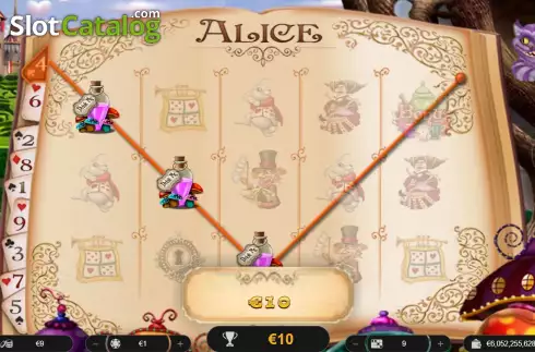Οθόνη3. Alice Slot Κουλοχέρης 