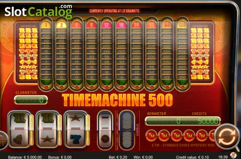 Οθόνη2. TimeMachine500 Κουλοχέρης