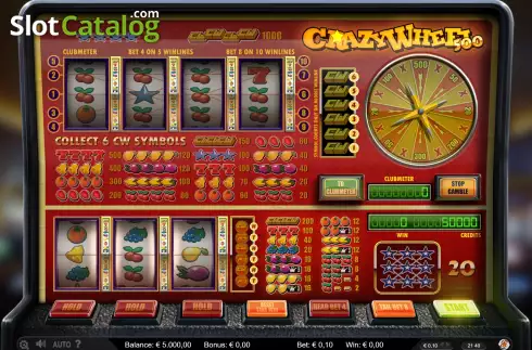 Οθόνη2. Crazy Wheel 500 Κουλοχέρης