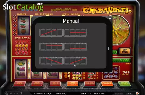 Οθόνη8. Crazy Wheel 500 Κουλοχέρης