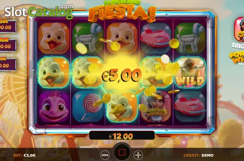 Οθόνη3. Fairground Fiesta Κουλοχέρης