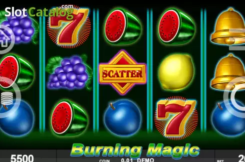 Οθόνη2. Burning Magic Κουλοχέρης 
