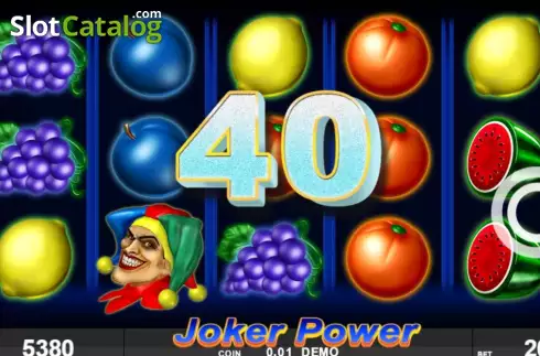 Οθόνη4. Joker Power Κουλοχέρης
