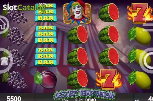 Οθόνη2. Jester Temptation Κουλοχέρης
