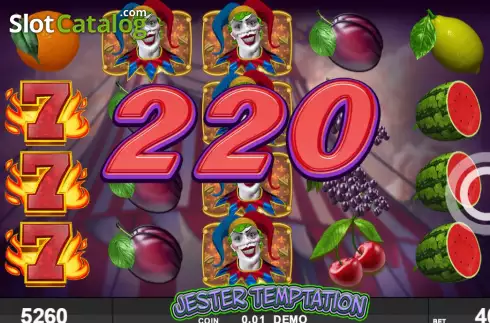 Οθόνη4. Jester Temptation Κουλοχέρης
