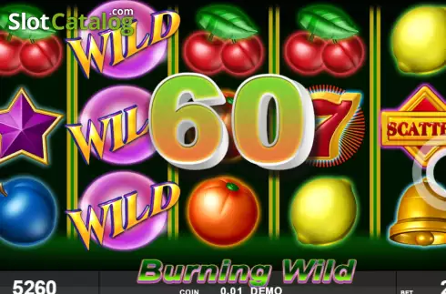 Οθόνη4. Burning Wild (Spinthon) Κουλοχέρης 