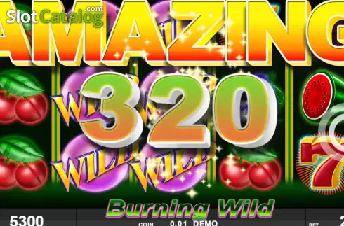 Οθόνη5. Burning Wild (Spinthon) Κουλοχέρης 