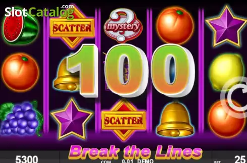 Οθόνη3. Break the Lines Κουλοχέρης