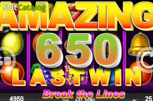 Οθόνη4. Break the Lines Κουλοχέρης