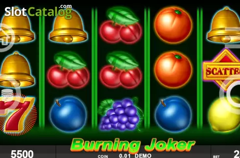 Οθόνη2. Burning Joker Κουλοχέρης