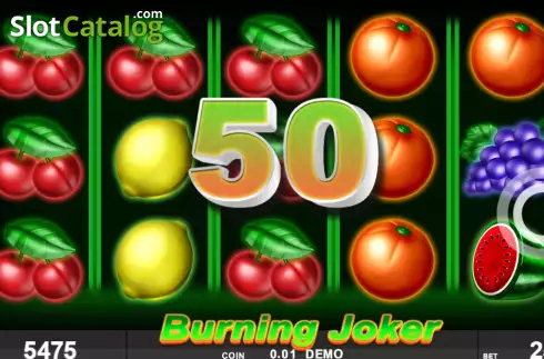 Οθόνη3. Burning Joker Κουλοχέρης