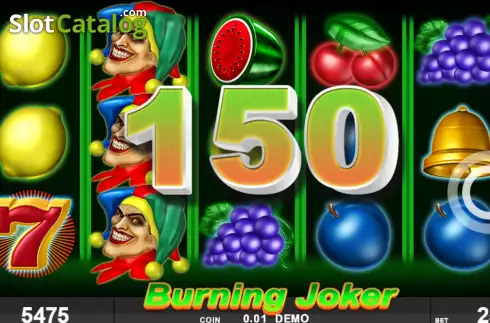 Οθόνη4. Burning Joker Κουλοχέρης