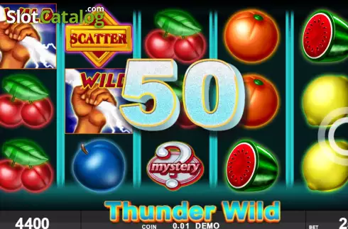 Οθόνη4. Thunder Wild Κουλοχέρης
