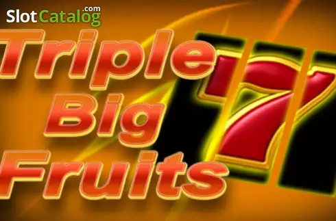 Triple Big Fruits Λογότυπο Triple Big Fruits Λογότυπο
