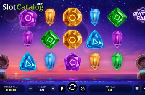 Οθόνη2. Crystal Fall Κουλοχέρης 